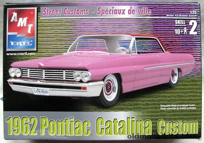 AMT 1/25 1962 Pontiac Catalina Custom, 6135 plastic model kit